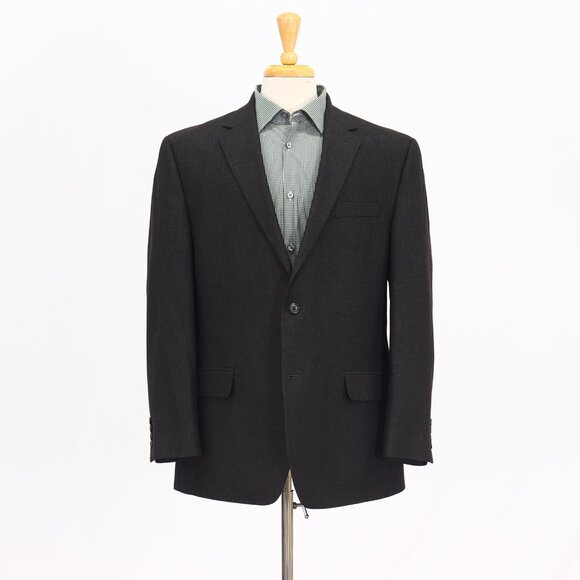 IZOD 44R Green Solid 2-Button Sport Coat Blazer Jacket T326 - Picture 1 of 11